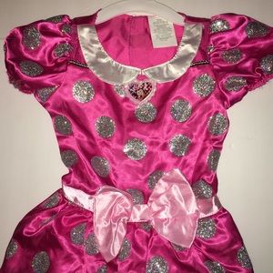 Minnie Mouse Costume Dress & Bucket